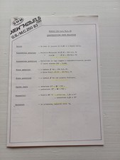 SWM 250 GS - MC 1983 scheda tecnica per la stampa originale