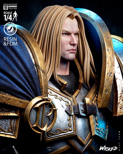 Arthas warcraft busto - arthas,,