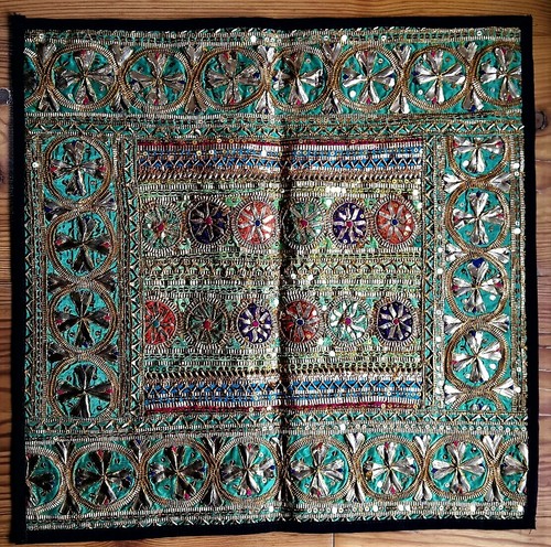 Copri cuscino indiano con - indiano,