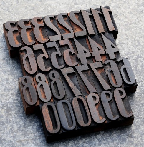 Numeri tipografia art deco - 0-9,