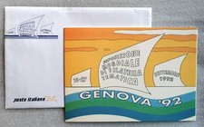 RARO FOLDER GENOVA '92 CON
