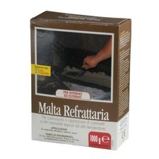 Malta Refrattaria Montaggio Riparazioni Caminetti Forni Barbecues 1Kg.