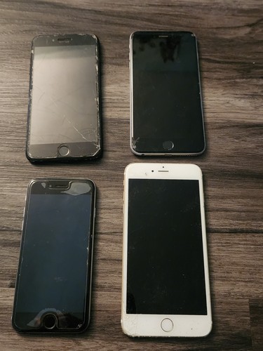 Lot various apple iphones - 4,