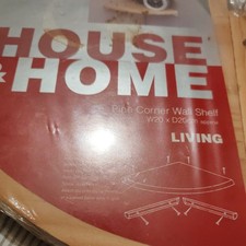 Mensola angolare in legno