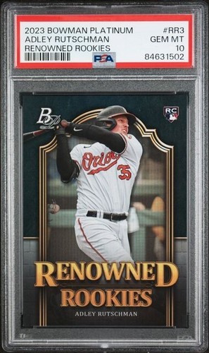 2023 bowman platinum - bowman, adley