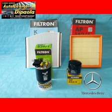 KIT TAGLIANDO MERCEDES CLASSE A W176 B W246 160 180 MOTORE 1.5 CDI KIT 4 FILTRI