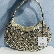 Borsa a mano LUANA zenzero oro