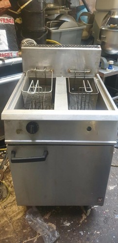 Friggitrice gas doppia - friggitrice,