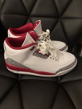Jordan 3 Red Cardinal Uomo