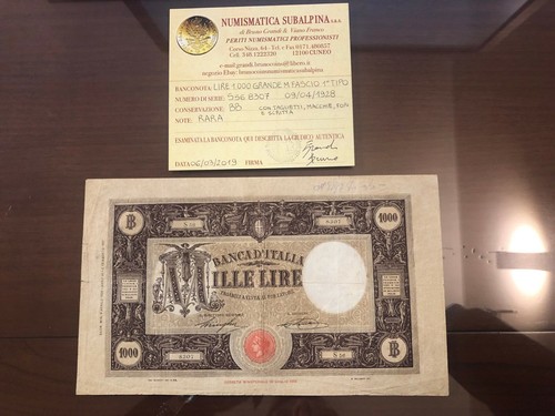 Banconota lire 1000 grande - banconota,