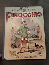 COLLODI - LE AVVENTURE DI PINOCCHIO - R. BEMPORAD & F. - disegni di C. SARRI