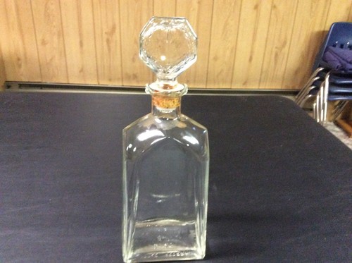 Decanter forma rettangolare - decanter, in