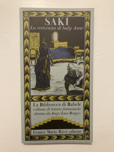 Reticenza lady anne saki - la, di