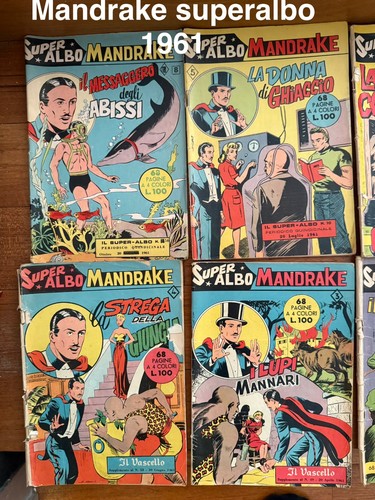 Mandrake fumetti anni 60 - ,