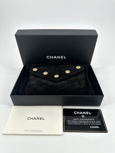 Pochette chanel cuir - pochette, en