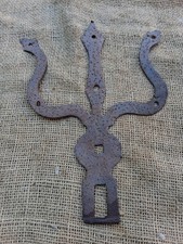 CERNIERA ANTICA IN FERRO BATTUTO A 3 PUNTE XVIII SECOLO VEDI FOTO