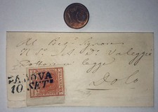 Lombardo Veneto 15 I Tipo 1851