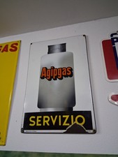 Insegna in metallo smaltata