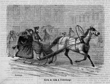 Stampa antica SAN PIETROBURGO