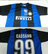 MAGLIA CALCIO FC INTER 6 ANNI 2013 ANTONIO CASSANO UFFICIALE MAGLIETTA BIMBO 4 5