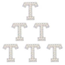 6 pezzi per lettere strass