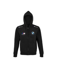 Felpa zip con cappuccio BMW MOTORSPORT, M Power, Germany, racing, pista, unisex.