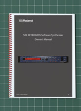 Roland SRX Keyboards Software