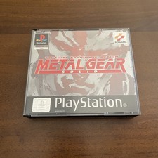 PS1 METAL GEAR SOLID Italiano + DEMO SILENT HILL  (manuale Rovinato) PlayStation