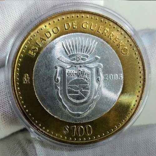 Messico 100 pesos 2005 - messico,