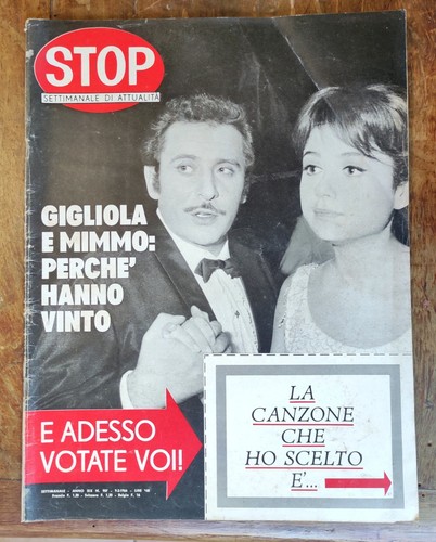 Modugno gigliola rivista stop - gigliola,