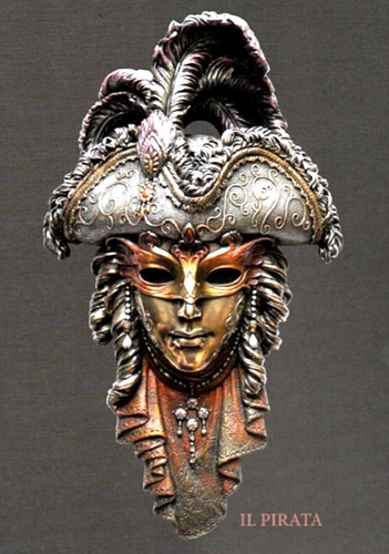 Maschera veneziana decorativa - veneziana,