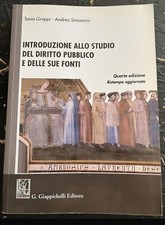 Introduzione allo studio del diritto pubblico e delle sue fonti, Quarta Edizione