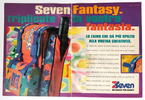 Pubblicita zaino estensibile - pubblicita'zaino,