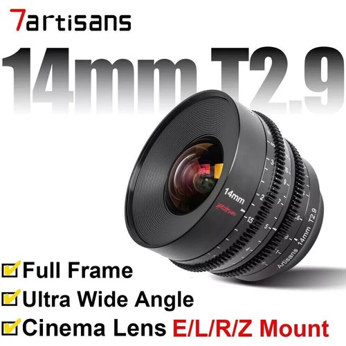 7artisans 14mm full frame - t2.9,