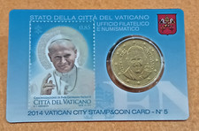 VATICANO  PAPA FRANCESCO   50 CENT   2014  CANONIZZAZIONE PAPA GIOVANNI PAOLO II