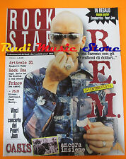 rivista ROCKSTAR 10/1996 Poster Pearl Jam R.E.M. Prince Articolo 31 Oasis No cd