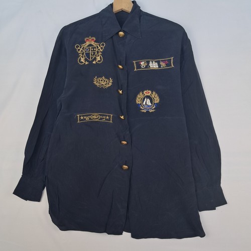 Camicia pancaldi pura seta - in,