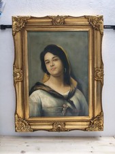 Antico quadro dipinto ad olio