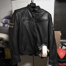 giubbotto pelle moto uomo