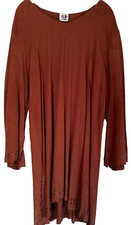 Long tunic golden brown - long, tunic,