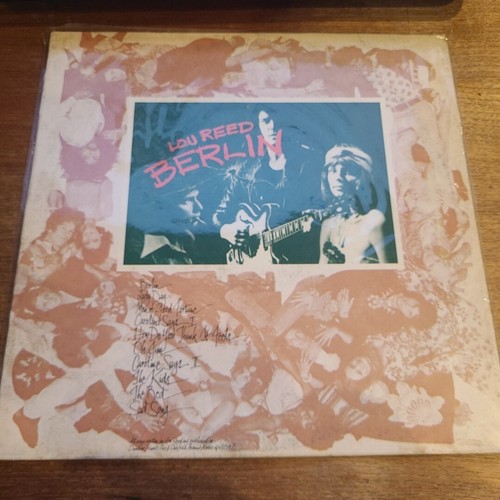 Lou reed berlin - berlin, vg+/vg