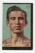 figurina BALILLA 1935 numero 107 SERGO