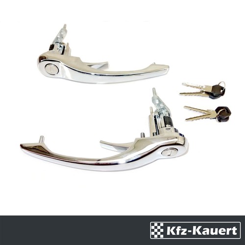 Maniglie portiere cromo set - maniglie,