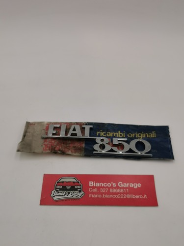 Scritta Logo Fiat 850
