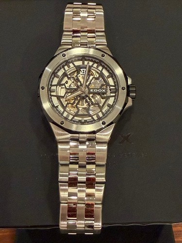 Orologio automatico uomo edox - uomo,