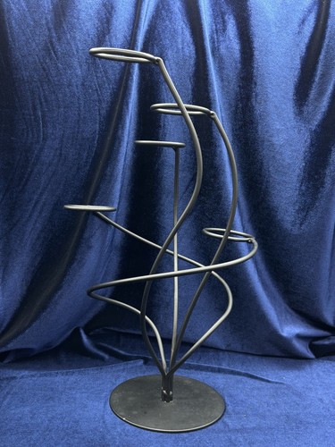 Candelabro moderno spirale - moderno, a