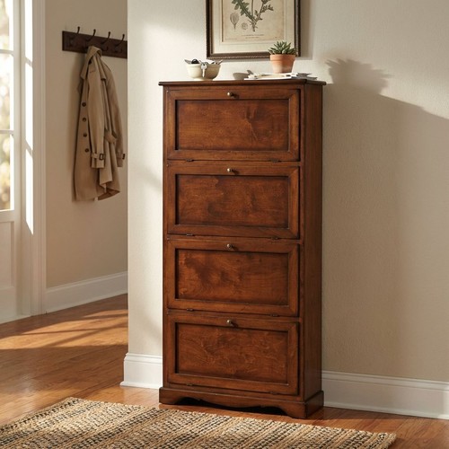 Scarpiera legno massello - legno,