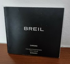 LIBRETTO CRONOGRAFO BREIL GLOBE - RARO