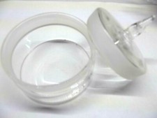 Benziniera vetro molato con