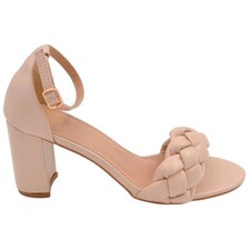 Sandalo donna beige nude a